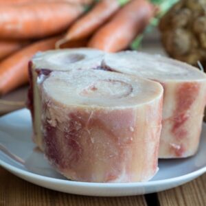 Chuck neck soup bones with marrow from Five Blessings Farms Henderson Texas