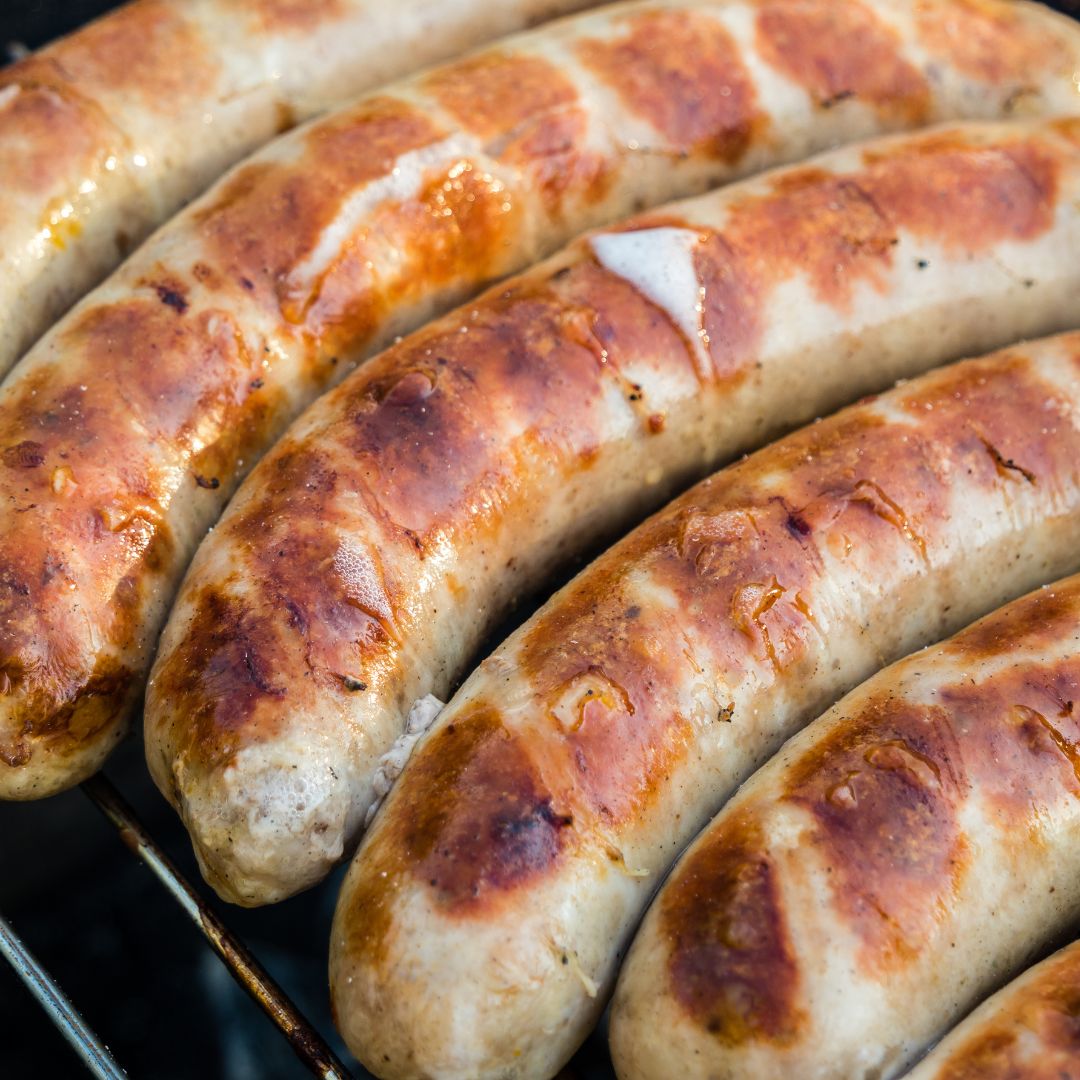 Jalapeno & Cheddar Sausage Links from pastured pigs at Five Blessings Farms