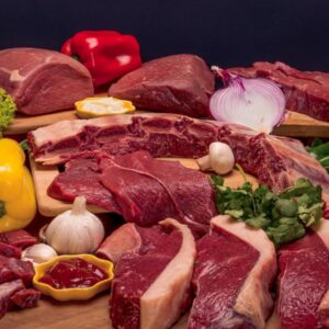 Variety of beef cuts included in half and whole beef shares.
