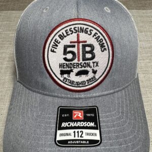 Gray Trucker's Hat from Five Blessings Farms