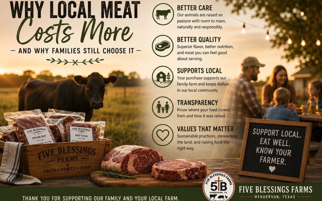 Why Local Meat Costs More — And Why Families Still Choose It