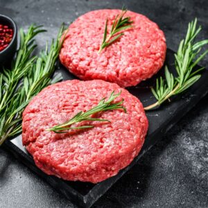 Hamburger Patties (1/3 lb) - 4 pack from Five Blessings Farms