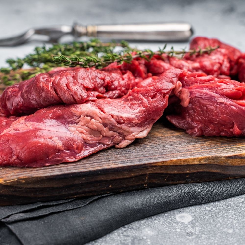 Beef Bavette Steak from Five Blessings Farms
